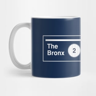 This is a Bronx Bound Subway Mug